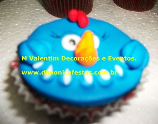 Cupcake decorado.